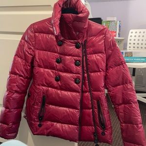 Moncler raspberry jacket